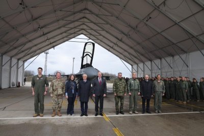 Премиерът Желязков: С първия изтребител F-16 затвърждаваме стратегическото партньорство между България и САЩ