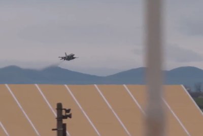 Bulgarian Air Force's first F-16 fighter jet landed in Bulgaria (video)