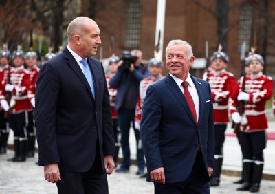The King of Jordan arrived on an official visit to Bulgaria