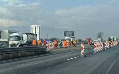 Restricted traffic to Sofia on Trakia Motorway in the area of Stara Zagora