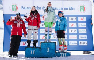 Ева Колева и Сирил Еберле спечелиха националните шампионати на България в гигантския слалом