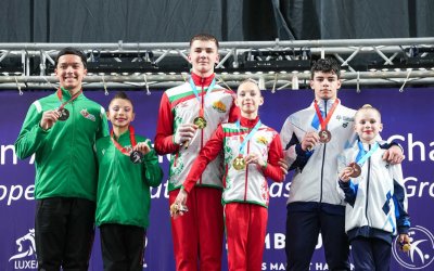 Симона Иванова и Хасан Исмаил са европейски шампиони по спортна акробатика