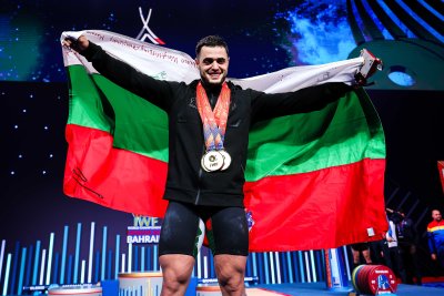 Карлос Насар е тежкоатлет №1 в Европа за миналата година
