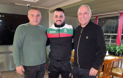Христо Стоичков се срещна с националния отбор по вдигане на тежести