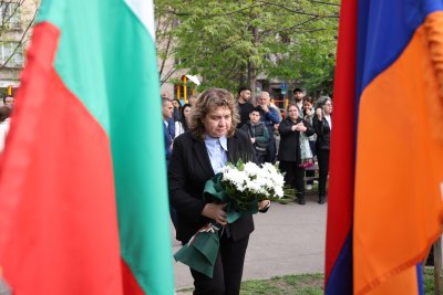 София почете паметта на арменците, избити в Османската империя