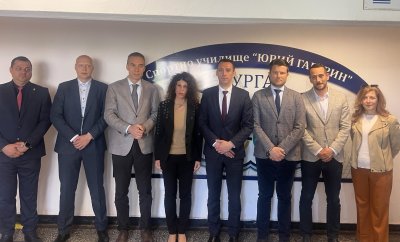 Иван Пешев на работно посещение в Бургас