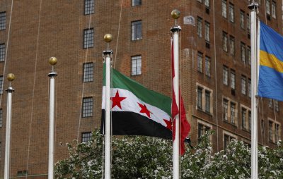 Новото знаме на Сирия беше издигнато в сградата на ООН