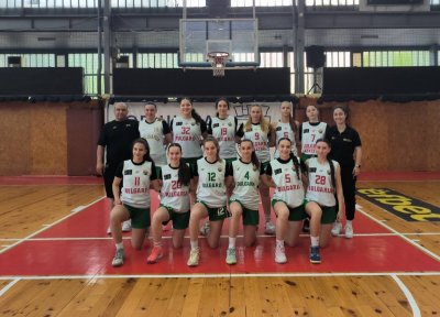 Националният отбор по баскетбол за момичета U16 проведе лагер в Русе