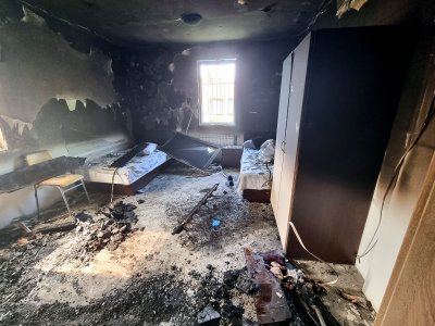 Продължава разследването за причините за пожара в Център за настаняване от семеен тип в Ямбол