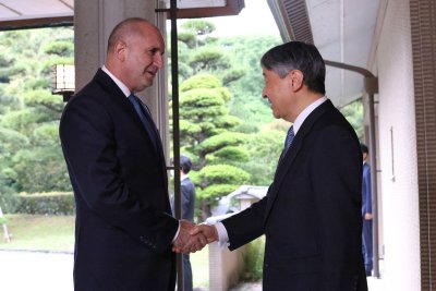 Президентът Румен Радев се срещна с японския император Нарухито