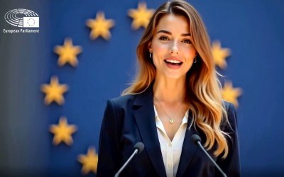 Българският виртуален инфлуенсър Ахинора дебютира в Европарламента
