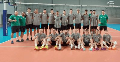 Националите по волейбол до 21 г. дадоха ход на своята подготовка