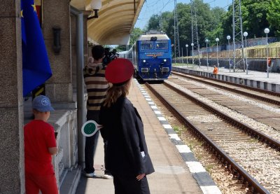 Влакът "Ориент експрес" пристигна в Русе (СНИМКИ И ВИДЕО)