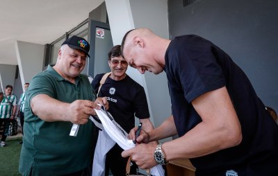 Мартин Камбуров и Даксон да Силва зарадваха феновете с автографи