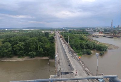 По график продължава основният ремонт на "Дунав мост" при Русе