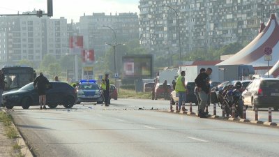 Катастрофа отне живота на мотоциклетист във Варна