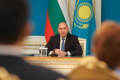 President Radev Discusses Bilateral Cooperation Between Bulgaria and Kazakhstan