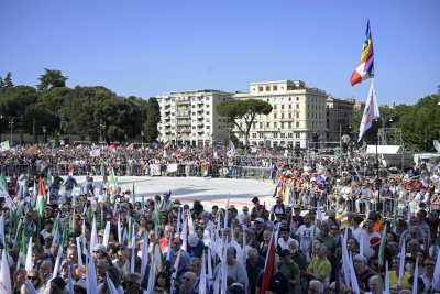 300 000 на митинг в Рим в защита на Газа