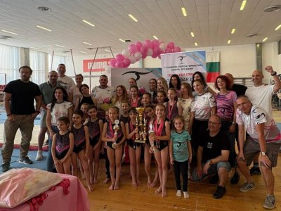 Боряна Стоянова беше специален гост на първото издание на турнир по спортна гимнастика