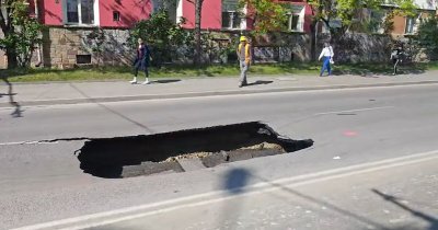 След зейналия кратер - локалното на "Цариградско шосе" в София отново е отворено