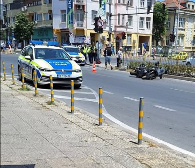 Дете пострада при инцидент с моторист във Варна