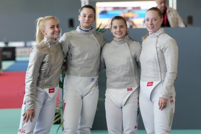 7-о място за българските сабльорки на европейското по фехтовка