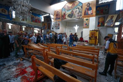 "Ислямска държава" е заподозряна за атентат в църква в Дамаск