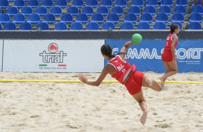 Националният отбор на България по плажен хандбал за девойки до 17 години приключи на 13-о място на световното първенство