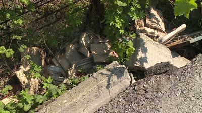 Свлачище застрашава домовете на хората в един от кварталите на Силистра