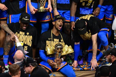 Лидер на Оклахома завоюва приза за MVP на финалите в НБА (ВИДЕО)