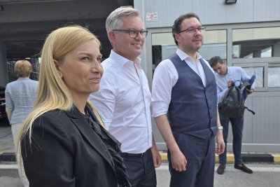 Bulgaria's Minister of Interior and Commissioner for Home Affairs and Migration Visit Kulata Border Crossing
