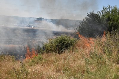 Пожарът в село Палатово е напълно потушен