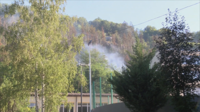 Пожарът във Велико Търново е локализиран и овладян