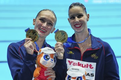 Испания триумфира с титлата във волната програма при дуетите в артистичното плуване на световния шампионат по плувни спортове