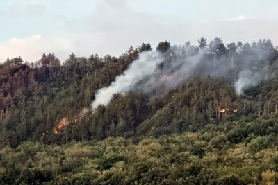 Увеличават се засегнатите от пожари територии в Югозападна България