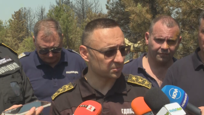 Александър Джартов за огнената стихия над с. Илинденци: Не може да се каже, че пожарът е овладян