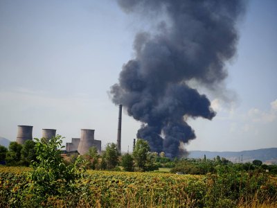 Овладян е пожарът край ТЕЦ "Бобов дол", няма отчетено замърсяване на въздуха