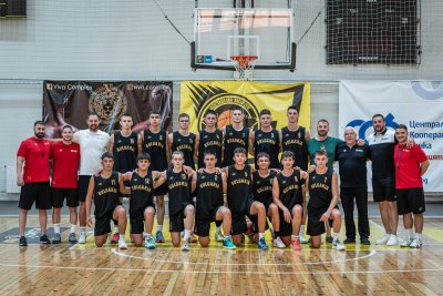 Баскетболните национали на България до 16 г. надиграха Великобритания в контролна среща в Перник