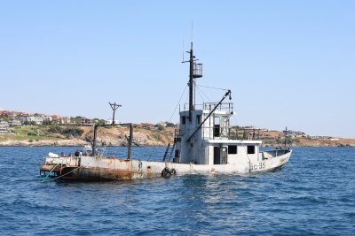 Кораб потъна край Созопол... нарочно!