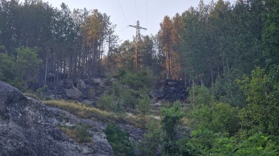 Потушен е пожарът в Шуменското плато