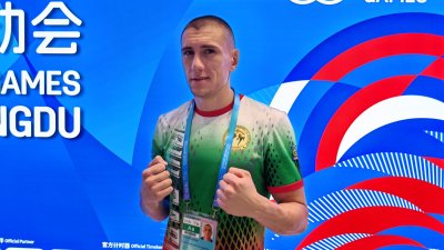 Димитър Стоянов взе среброто във финала в стил К1 на турнира по кикбокс на Световните спортни игри в Китай