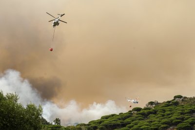 Над 1400 души бяха евакуирани в Испания, която се бори с горски пожари