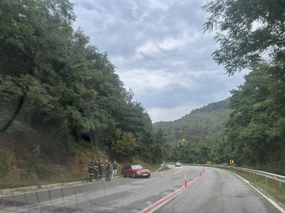 Traffic Disrupted by Accident at “Hainboaz” Pass