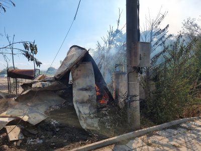 Общинска комисия описва щетите от огнената стихия в Българово