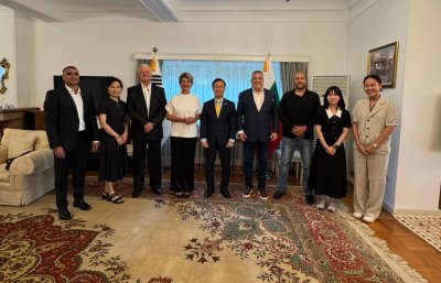 Весела Лечева се срещна с посланика на Република Корея