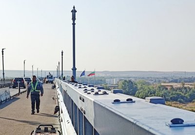 Основният ремонт на "Дунав мост" при Русе продължава в 320-метров участък в посока Румъния