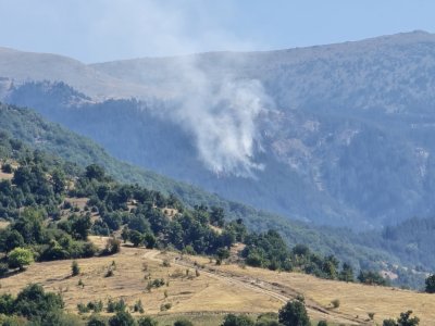 8 ден бушува огънят в Национален парк "Рила"
