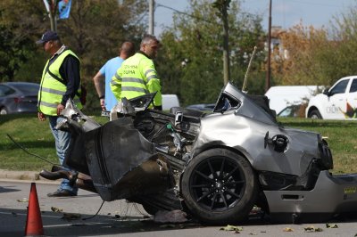 С 218 км/ч в града: Шофьор загина при тежка катастрофа в София