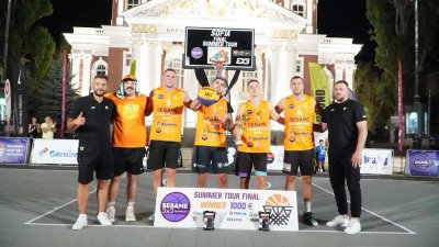 Сърби триумфираха на финалния турнир от SESAME 3x3 Summer Tour 2025