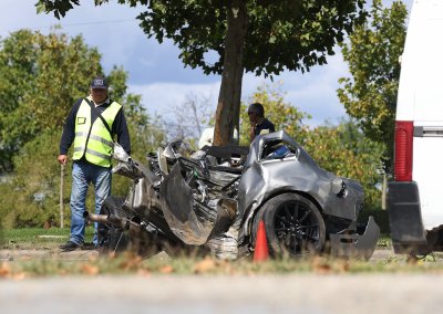Driving at 218 km/h in the City: Man Died In a Serious Crash in Sofia (PHOTOS)